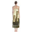 Architecture City House Button Up Chiffon Maxi Dress View2