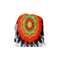 Abstract Kaleidoscope Colored Drawstring Pouch (Medium) View2