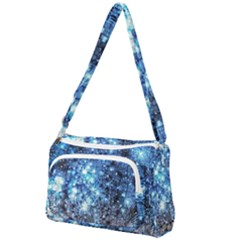 Abstract Fractal Magical Front Pocket Crossbody Bag by Sudhe