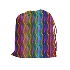 Background Wallpaper Psychedelic Drawstring Pouch (xl) by Sudhe