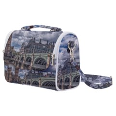 Architecture Big Ben Bridge Buildings Satchel Shoulder Bag by Sudhe