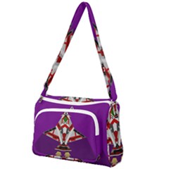 Toy Plane Outer Space Launching Front Pocket Crossbody Bag by Sudhe