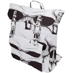 Skull Knife Euclidean Vector Skull Sword Inserted Buckle Up Backpack by Sudhe