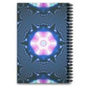 Abstract Fractal Pattern Colorful 5.5  x 8.5  Notebook View2