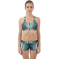 Retro Illusion Canvas Night Back Web Gym Set by Pakrebo