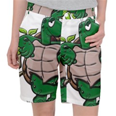 Amphibian Animal Cartoon Reptile Pocket Shorts by Sudhe