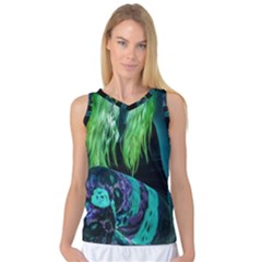 Digital Art Woman Body Part Photo Women s Basketball Tank Top by dflcprintsclothing