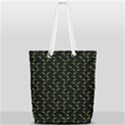 Geckos Pattern Full Print Rope Handle Tote (Small) View1