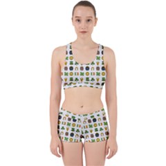 St Patricks Day Pattern Work It Out Gym Set by Valentinaart