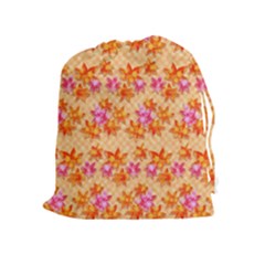 Maple Leaf Autumnal Leaves Autumn Drawstring Pouch (xl) by Pakrebo