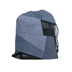 Abstract Modern Pattern Design Drawstring Pouch (xl) by Pakrebo