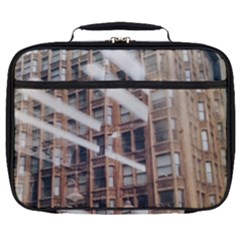 Chicago L Morning Commute Full Print Lunch Bag by Riverwoman