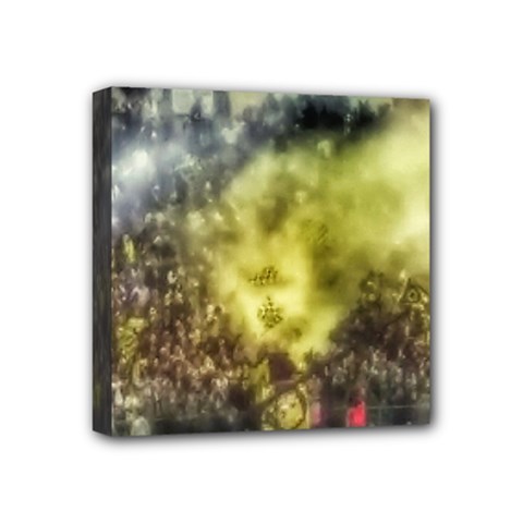 Columbus Crew Crowd, Mapfe Stadium Mini Canvas 4  X 4  (stretched) by Riverwoman