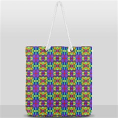 Ml 150 1 Full Print Rope Handle Tote (large) by ArtworkByPatrick