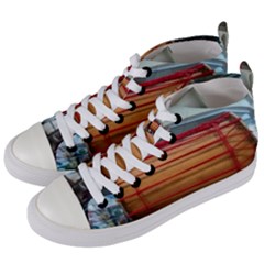 Taiko Drum Women s Mid-top Canvas Sneakers by Riverwoman
