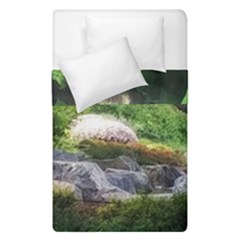 Chicago Garden Of The Phoenix Duvet Cover Double Side (single Size) by Riverwoman