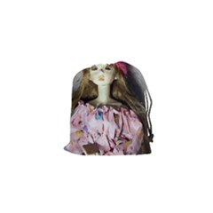 Cute In Pink Drawstring Pouch (xs) by snowwhitegirl