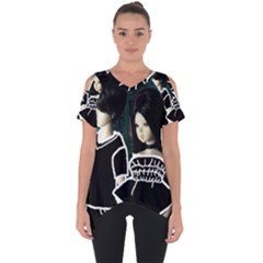 Dolls In Living Room Cut Out Side Drop Tee by snowwhitegirl