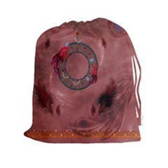 Wonderful Dream Catcher Drawstring Pouch (xxl) by FantasyWorld7