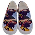 Pretty Colors Cars Men s Canvas Slip Ons View1