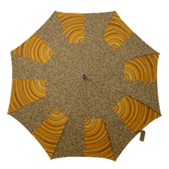 Electric Field Art Ii Hook Handle Umbrellas (large) by okhismakingart