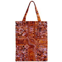 Electric Field Art Xviii Zipper Classic Tote Bag by okhismakingart