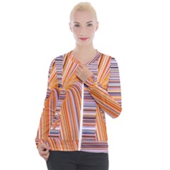 Electric Field Art Xxii Casual Zip Up Jacket by okhismakingart