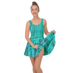 Electric Field Art Xxxi Inside Out Casual Dress by okhismakingart