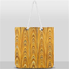 Electric Field Art Xxxix Full Print Rope Handle Tote (large) by okhismakingart