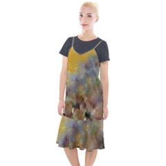Abstract: Candle And Nail Polish Camis Fishtail Dress by okhismakingart
