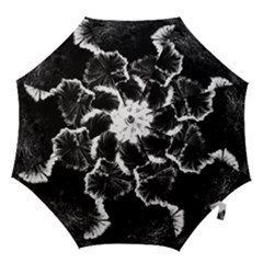 Tree Fungus High Contrast Hook Handle Umbrellas (large) by okhismakingart