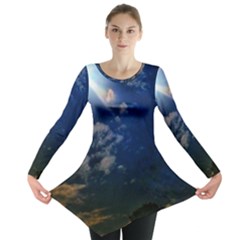 Sunny Day Long Sleeve Tunic  by okhismakingart