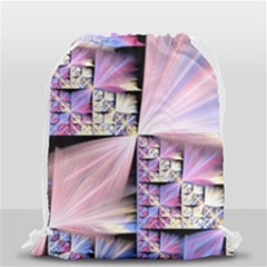 Fractal Art Artwork Digital Art Drawstring Bag (small) by Pakrebo