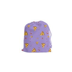 Piazza Pattern Violet 13k Piazza Pattern Violet Background Only Drawstring Pouch (xs) by genx