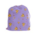 Piazza Pattern Violet 13k Piazza Pattern Violet Background Only Drawstring Pouch (XL) View1