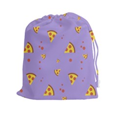 Piazza Pattern Violet 13k Piazza Pattern Violet Background Only Drawstring Pouch (xxl) by genx