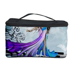 Cute Fairy Dancing On A Piano Cosmetic Storage by FantasyWorld7