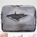 Awesome Fantasy Whale With Women In The Sky Make Up Pouch (Large) View1