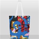 Creativeness Art Illustration Full Print Rope Handle Tote (Small) View2