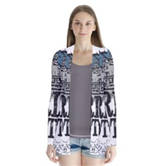 The Overlook Hotel Merch Drape Collar Cardigan by milliahood