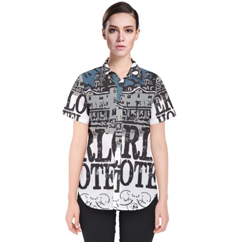 The Overlook Hotel Merch Women s Short Sleeve Shirt by milliahood