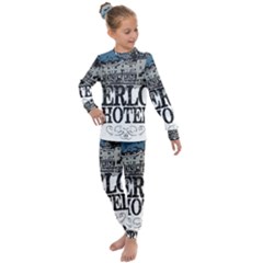 The Overlook Hotel Merch Kids  Long Sleeve Set  by milliahood