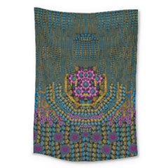 The  Only Way To Freedom And Dignity Ornate Large Tapestry by pepitasart