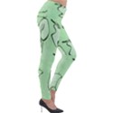 Katsushika Hokusai, Egrets from quick lessons in simplified drawing Lightweight Velour Leggings View4