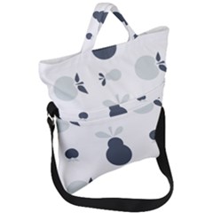 Apples Pears Continuous Fold Over Handle Tote Bag by HermanTelo