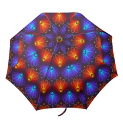 Background Colorful Abstract Folding Umbrellas by HermanTelo