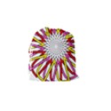 Sun Abstract Mandala Drawstring Pouch (Small) View2