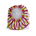 Sun Abstract Mandala Drawstring Pouch (XL) View1