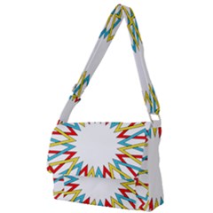 Wheel Complex Symbol Mandala Full Print Messenger Bag by HermanTelo