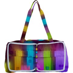 Abstract Background Colorful Multi Function Bag by Pakrebo
